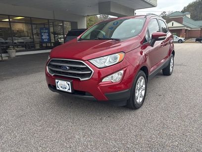 Certified 2020 Ford EcoSport SE