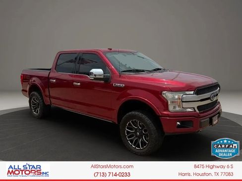 Used 2019 Ford F150 Platinum w/ Equipment Group 701A Luxury AWD/4WD image 1