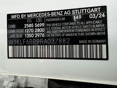 Certified 2024 Mercedes-Benz E 450 4MATIC Sedan image 30