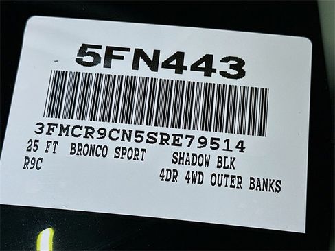 New 2025 Ford Bronco Sport Outer Banks w/ Outer Banks Tech Package+ image 24