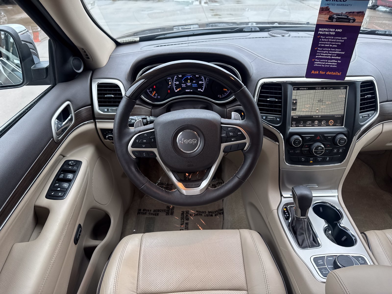 Used 2017 Jeep Grand Cherokee Overland AWD/4WD image 22