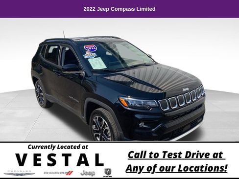 Used 2022 Jeep Compass Limited AWD/4WD image 1