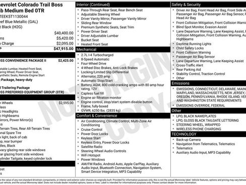 New 2026 Chevrolet Colorado Trail Boss image 4