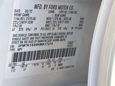 Used 2022 Ford Mustang Mach-E Select image 30