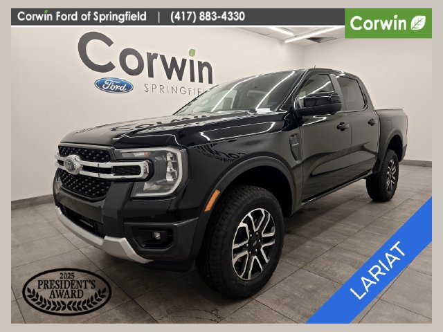 New 2026 Ford Ranger Lariat w/ Trailer Tow Package AWD/4WD 360° Tour