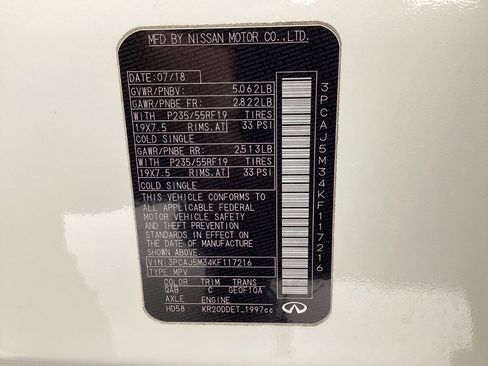 Used 2019 INFINITI QX50 Essential w/ Premium Audio Package image 52