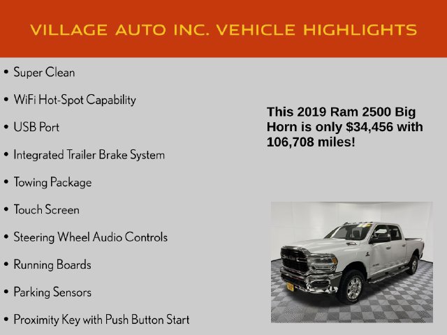 Used 2019 RAM 2500 Big Horn AWD/4WD image 7