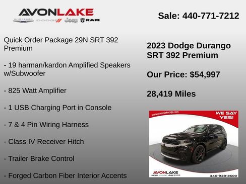 Used 2023 Dodge Durango SRT image 18
