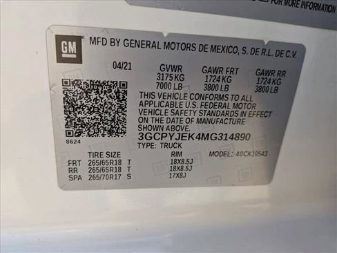 Used 2021 Chevrolet Silverado 1500 LT AWD/4WD image 30