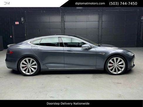 Used 2015 Tesla Model S P85D AWD/4WD image 8