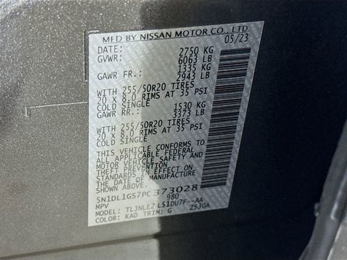 Certified 2023 INFINITI QX60 Sensory w/ Vision Package AWD/4WD image 44