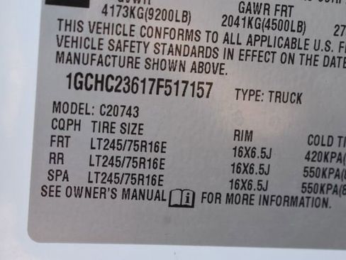Used 2007 Chevrolet Silverado 2500 LT w/ 2LT Convenience Package RWD image 15