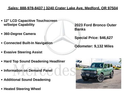 Used 2023 Ford Bronco Outer Banks AWD/4WD image 24