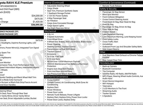 Used 2025 Toyota RAV4 XLE Premium FWD image 47