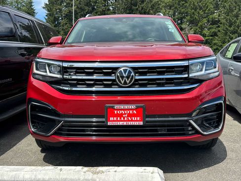 Used 2021 Volkswagen Atlas SEL R-Line AWD/4WD image 2