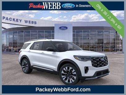 New 2026 Ford Explorer Platinum w/ LUX Leather Package