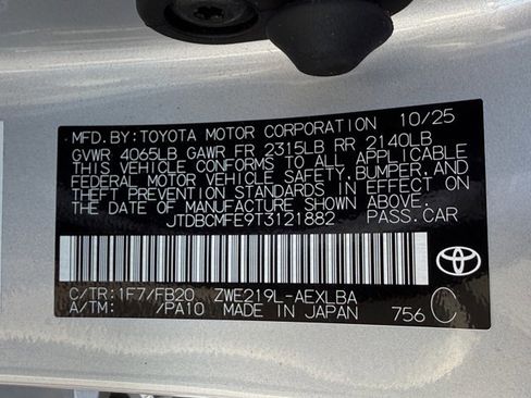Certified 2026 Toyota Corolla LE FWD image 35