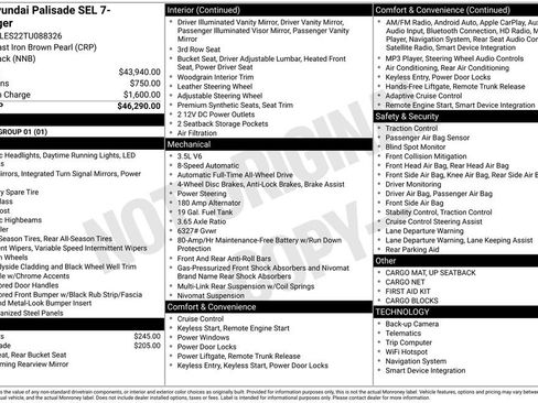 New 2026 Hyundai Palisade SEL image 24