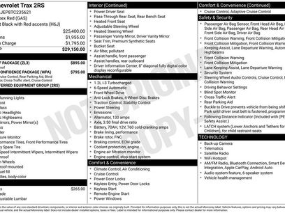 New 2026 Chevrolet Trax RS w/ Sunroof Package