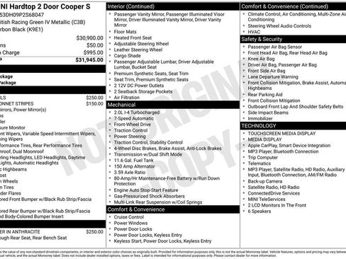 Used 2023 MINI Cooper S FWD image 3