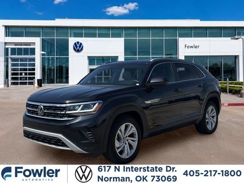 Used 2021 Volkswagen Atlas Cross Sport SEL w/ Cross Sport MDO Package AWD/4WD image 1
