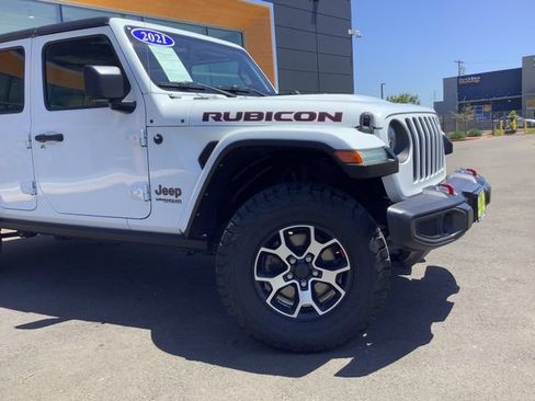 Used 2021 Jeep Wrangler Unlimited Rubicon AWD/4WD image 3