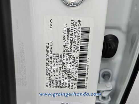 New 2025 Honda Accord EX-L image 12