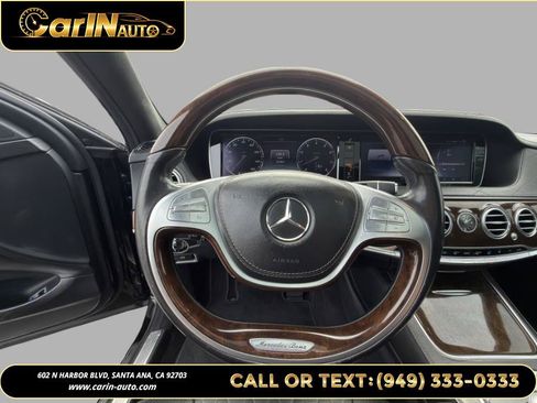 Used 2015 Mercedes-Benz S 550 Sedan w/ Sport Package image 20