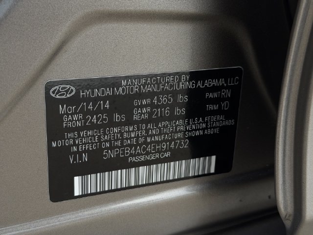 Used 2014 Hyundai Sonata GLS w/ Popular Equipment Group 2 FWD image 27