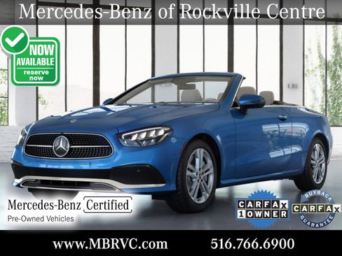 Certified 2023 Mercedes-Benz E 450 4MATIC Cabriolet image 1