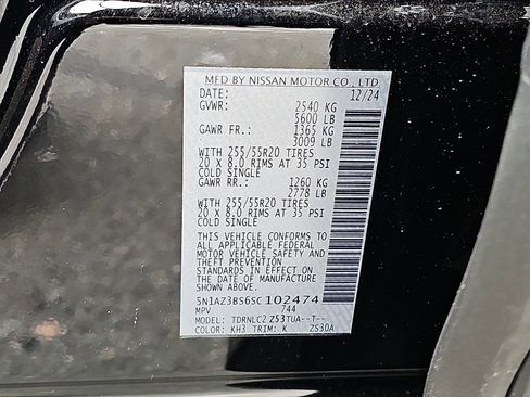 Certified 2025 Nissan Murano SV image 26