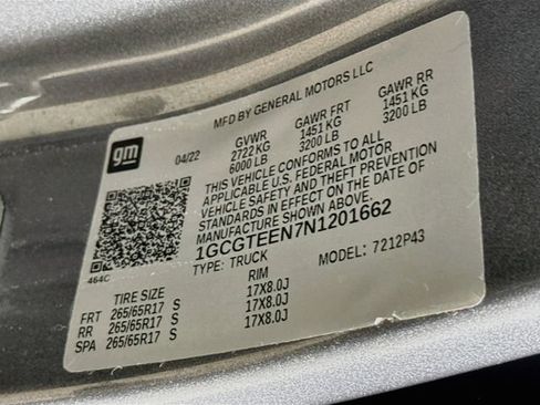 Used 2022 Chevrolet Colorado ZR2 AWD/4WD image 32