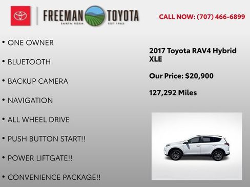 Used 2017 Toyota RAV4 XLE w/ Convenience Package AWD/4WD image 9