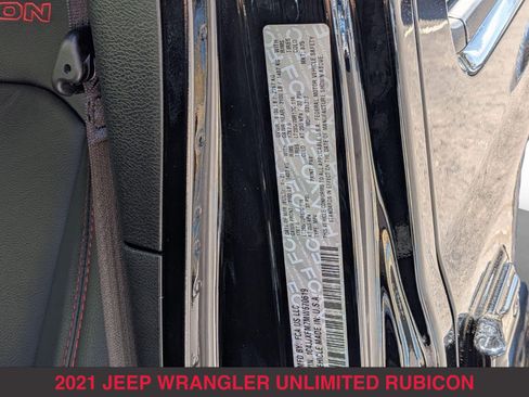 Used 2021 Jeep Wrangler Unlimited Rubicon AWD/4WD image 28