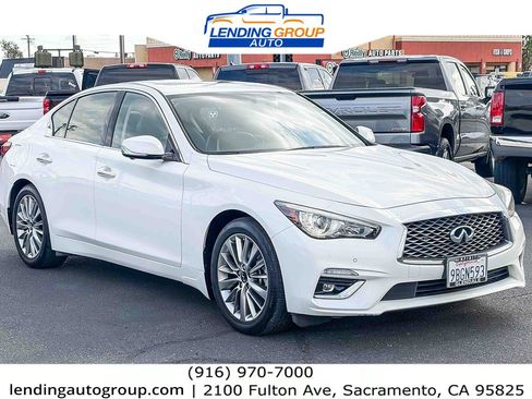 Used 2022 INFINITI Q50 Luxe w/ Cargo Package AWD/4WD image 5
