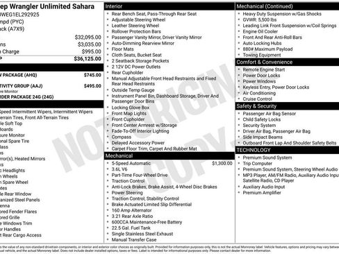 Used 2014 Jeep Wrangler Unlimited Sahara w/ Max Tow Package AWD/4WD image 6