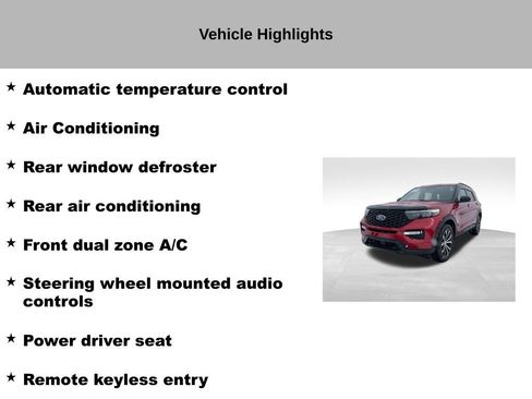 Used 2022 Ford Explorer ST-Line w/ Class IV Trailer Tow Package image 27
