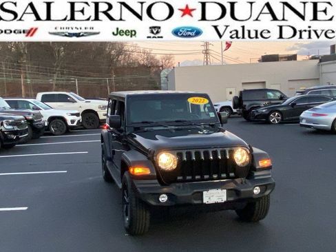 Certified 2022 Jeep Wrangler Unlimited Sport image 1