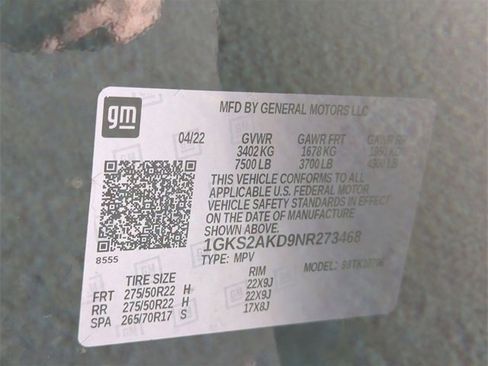 Certified 2022 GMC Yukon SLE w/ Gmc Pro Safety Plus Package image 31