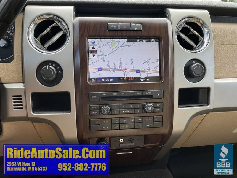 Used 2012 Ford F150 Lariat w/ Lariat Chrome Pkg AWD/4WD image 21