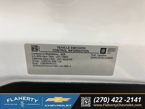 Used 2020 Chevrolet Equinox LT w/ Driver Convenience Package FWD image 17