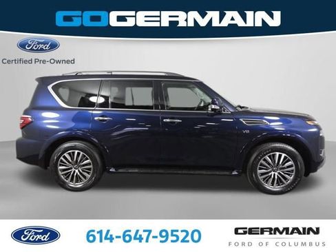 Used 2021 Nissan Armada SL w/ Captain's Chairs Package image 5