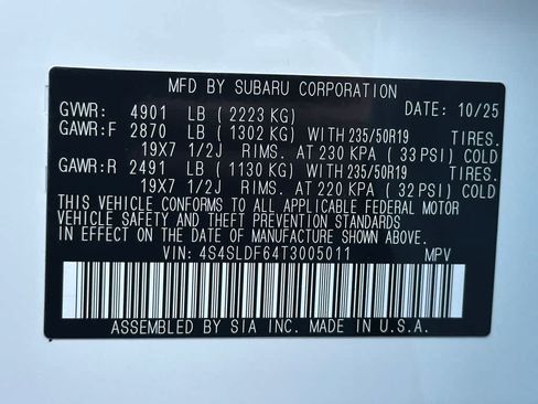 Certified 2026 Subaru Forester Sport AWD/4WD image 22