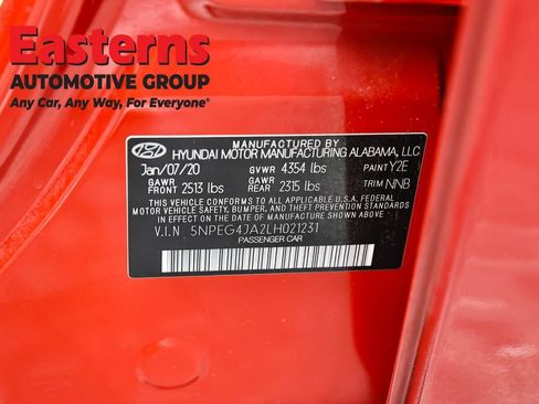 Used 2020 Hyundai Sonata SE w/ Cargo Package FWD image 34