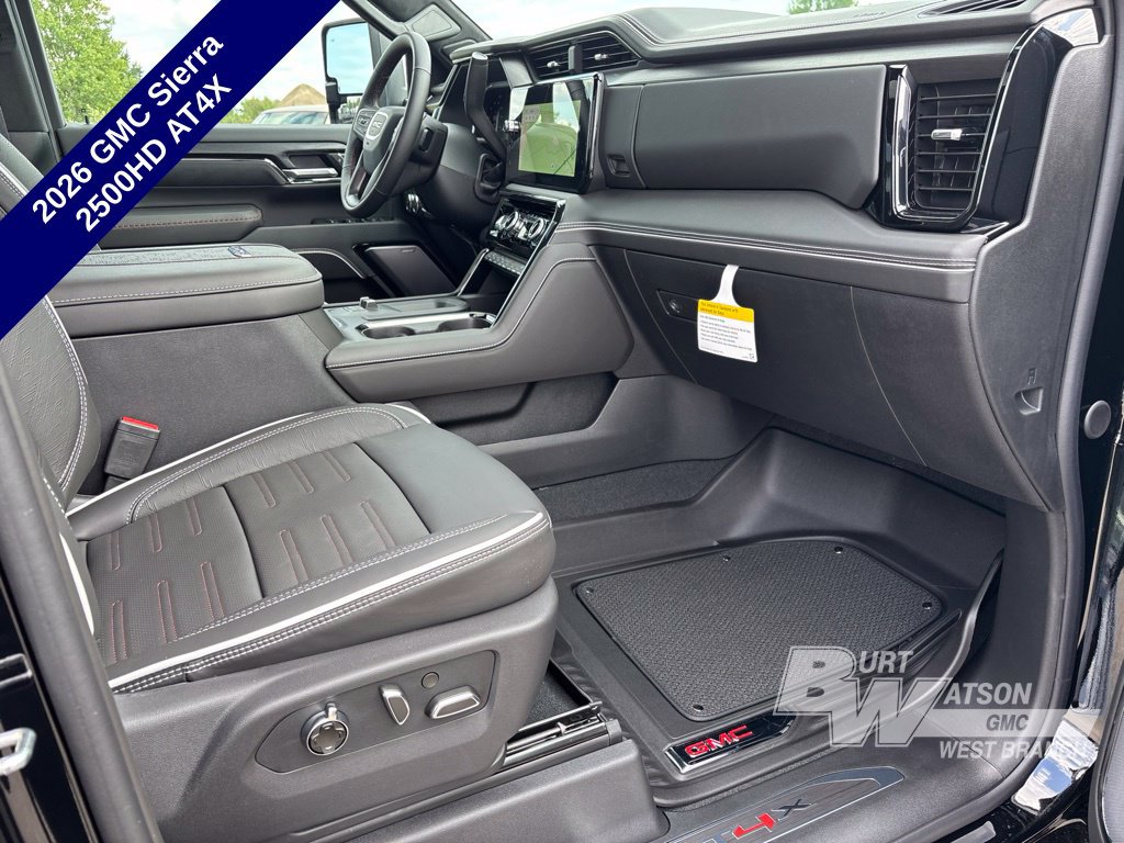 New 2026 GMC Sierra 2500 AT4X w/ LPO, Black Badging Package AWD/4WD image 14