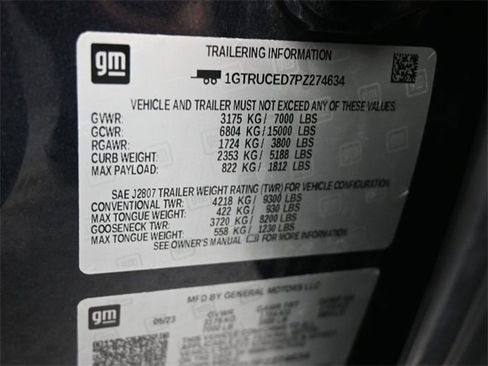 Used 2023 GMC Sierra 1500 Elevation w/ X31 Off-Road Package image 20