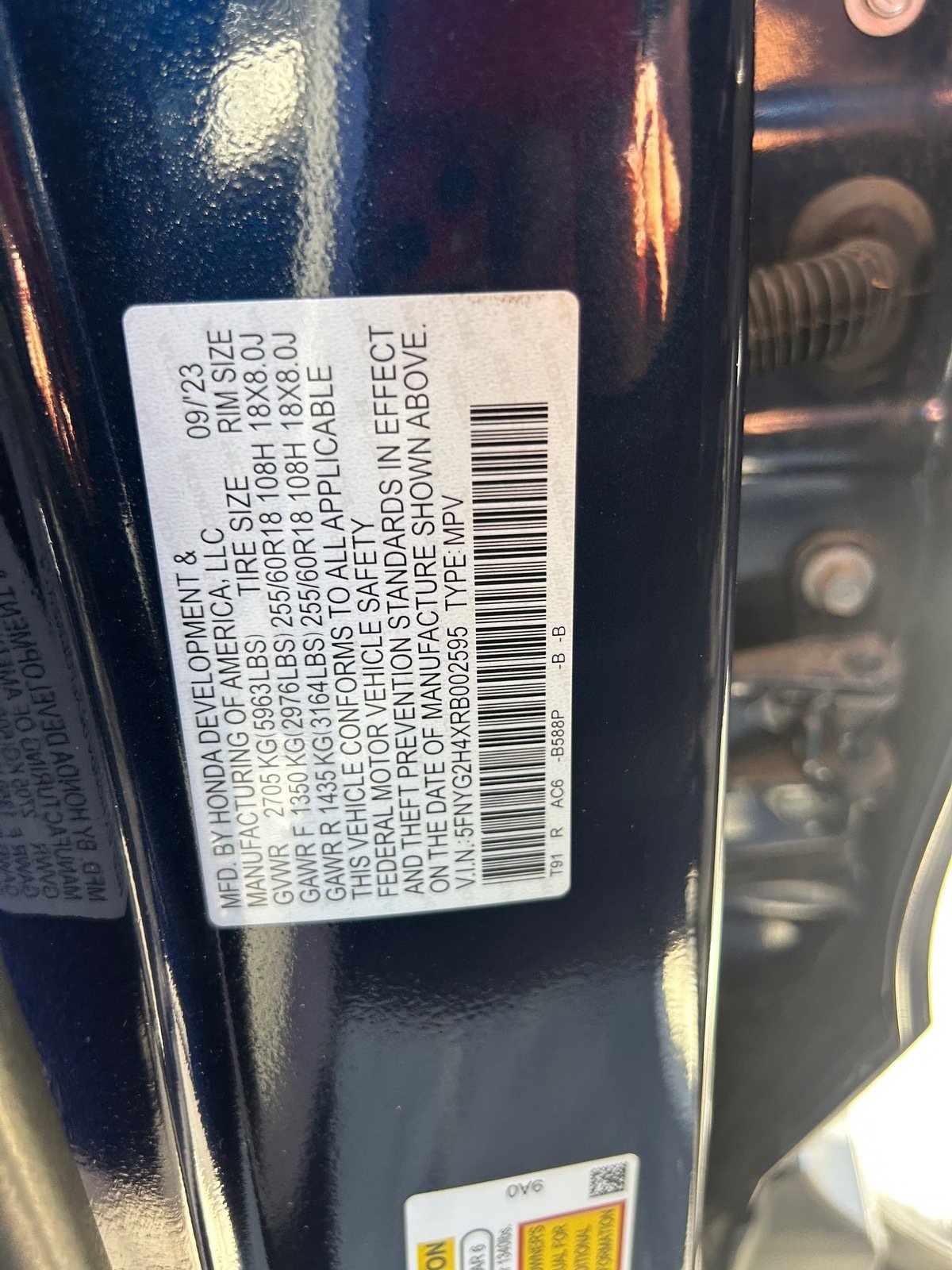 Certified 2024 Honda Pilot EX-L image 11