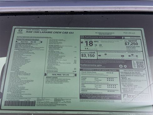 New 2026 RAM 1500 Laramie w/ Sport Appearance Package image 21