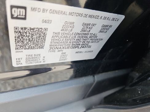 Certified 2023 Chevrolet Equinox LT AWD/4WD image 14