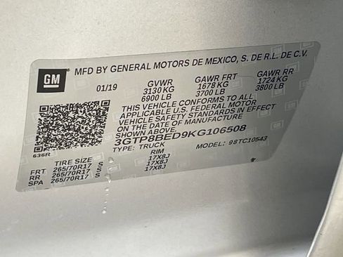 Used 2019 GMC Sierra 1500 SLE w/ SLE Value Package RWD image 31
